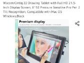 Piešimo planšetė Wacom Ekrano 22" - nuotraukos Nr. 7
