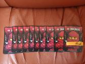 Lego ninjago kortelės 10 vnt.
