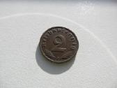 2 reichspfennig , Vokietija ,1937 D, 1937 F 1939 G - nuotraukos Nr. 3