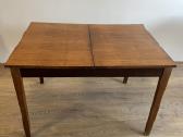 Mid century stalas 80x110 cm, išsiskleidžiantis