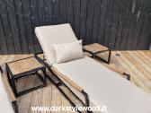 Saulės gultas Modern, Dark'style wood - nuotraukos Nr. 11