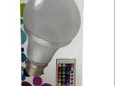 LED lempa Bulb A60 B22 Rgb LED lemputė 5w Rgb - nuotraukos Nr. 3