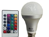 LED lempa Bulb A60 B22 Rgb LED lemputė 5w Rgb