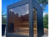 Karkasinė premium pirtis 2.3x2.3m