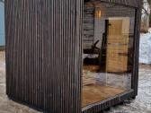 Karkasinė premium pirtis 2.3x2.3m - nuotraukos Nr. 3