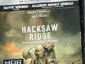 Hacksaw Ridge, Oppenheimer Bluray Ultrahd 4k