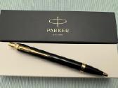 Parker Im Gold Finish Trim GT /Solid Ballpoint Pen - nuotraukos Nr. 3