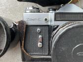 Zenite fotoaparatas antikvarinis su daug priedų