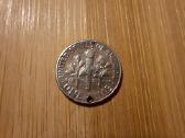 1 daimas (dime) 1957 Usa - Sidabras - nuotraukos Nr. 2