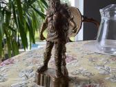 Įspūdinga bronzinė Vikingo skulptūra - nuotraukos Nr. 7
