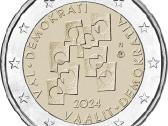 Suomijos proginės euro monetos - nuotraukos Nr. 4