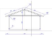 42m2 Garažas 1492 Eur + PVM. Supjautas Karkasas - nuotraukos Nr. 4