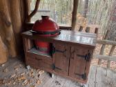 Kamado stalas iš degintos medienos, Kamado griliai - nuotraukos Nr. 26