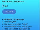 5G pigiausi planai. Bitės planai nuo 8€/mėn - nuotraukos Nr. 3