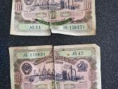 Senos rublių obligacijos 1952m