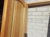 Medines durys iš pušies aukštis 208cm plotis 57cm - nuotraukos Nr. 3