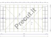 80m2 Garažas 2850 Eur + PVM. Supjautas Karkasas - nuotraukos Nr. 4
