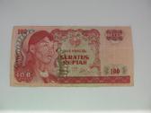 100 rupiju , Indonezija , 1968