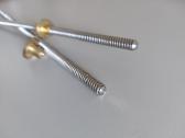 T8 Lead Screw 400 mm with Brass Nut (2mm) - nuotraukos Nr. 2