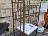 Vintažinė mid century žalvarinė etažerė - nuotraukos Nr. 9
