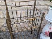 Vintažinė mid century žalvarinė etažerė - nuotraukos Nr. 17