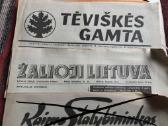Įvairūs seni laikraščiai - nuotraukos Nr. 8