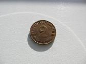 2 reichspfennig , Vokietija , 1938 J