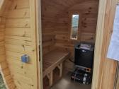 Apvali Lauko pirtis bačka, sauna-kubilas 1.7m - nuotraukos Nr. 8
