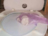 Wc visa kompl pastatomas tualetas bakelis dangtis