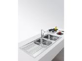 Franke Rpx 621 Dviguba plautuvė 116x50cm su sifonu - nuotraukos Nr. 3
