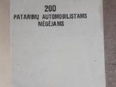 200 patarimų automobilistams mėgėjams knyga 1973m. - nuotraukos Nr. 2