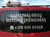 Gamtinių dujų įvedimas