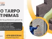 Oro tarpo šiltinimas poliuretano putomis - nuotraukos Nr. 3