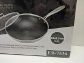 Edenberg Wok keptuvė 28cm 3.7l su dangčiu (eb-7536 - nuotraukos Nr. 3