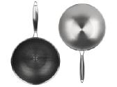 Edenberg Wok keptuvė 28cm 3.7l su dangčiu (eb-7536