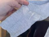 Šviesiai pilkos spalvos brave+true skraistė/megztu - nuotraukos Nr. 3
