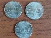 Monetos 5 cent 2013 ,2015 ir 2018 Usa / JAV - nuotraukos Nr. 2