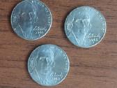 Monetos 5 cent 2013 ,2015 ir 2018 Usa / JAV - nuotraukos Nr. 3