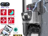 Sekiojanti ir sukinejama lauko kamera 4+4mp WiFi