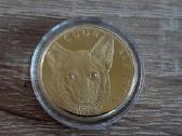 Auksinė moneta su briliantais 1/4 oz