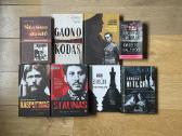 Įvairios istorinės knygos - trileriai, biografijos