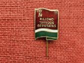 1987 m. rajono deputato pažymėjimas ir ženkliukai. - nuotraukos Nr. 3