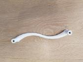 Naujos baltos metalinės baldų rankenėlės 12,8 cm. - nuotraukos Nr. 4