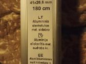 Aliuminio slenkstukai Hesora H-10-d2, 1.8m 2 vnt. - nuotraukos Nr. 2