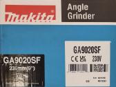 Kampinis šlifuoklis Makita Ga9020sf02 - nuotraukos Nr. 4