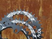 Chainringai 104bcd, 96+94bcd; 96 bcd Shimano deore - nuotraukos Nr. 2