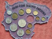 1925 - 1938 m. Lietuvos pinigai įdėkle.