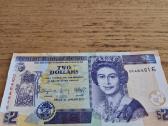 Belizas 2 Doleriai 2017 m. Unc