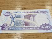 Zambija 100 Kvačų 1991 m. Unc - nuotraukos Nr. 2
