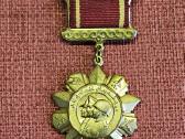 Medalis už puikią karinę tarnybą 1980 - 92m. Afgan